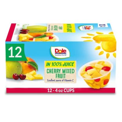 are dole fruit cups healthy? do they contain added sugars?