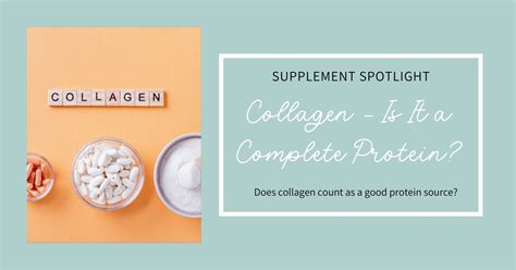 does collagen count as protein does it also serve as a building block for muscles?