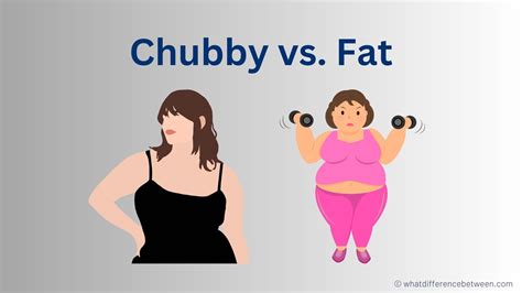 what's the difference between chubby and fat